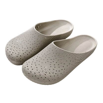 Unisex pustende slip-in tøfler med nettinghull