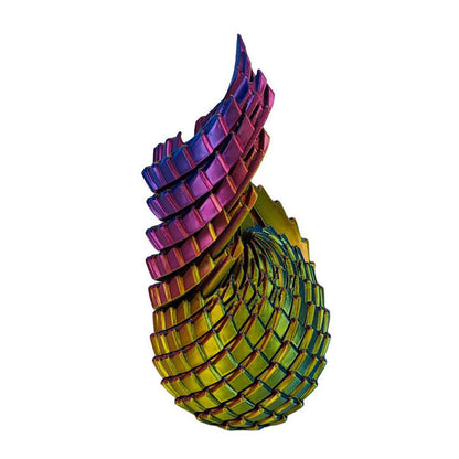 🎁 3D-drageegg 🦖 = det perfekte antistressmiddelet: bare en rask vri, og stresset er umiddelbart borte 🔄✨