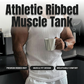 🏆 Spesialpris siste dag kr 209 !!💐2026 Herre ribbestrikket slim fit tanktopp