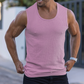 🏆 Spesialpris siste dag kr 209 !!💐2026 Herre ribbestrikket slim fit tanktopp