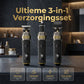 🌞Frisk inn i våren med 48 % rabatt!🧔 Luksuriøst 3-i-1 profesjonelt pleiesett for menn - T-bladstrimmer, foliebarbermaskin og nesetrimmer - Med LED-skjerm og USB-oppladbar