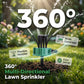 360° dekningsprinkler for presisjonshagevanning