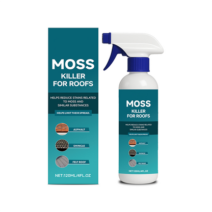 🌟SISTE DAGEN KJØP 2 FÅ 1 GRATIS!!🌧️ Mose- og algerengjøringsspray for flere overflater i taket – Spray, skyll og se det skinne! 🏠✨ Tøff mot mose, skånsom mot planter – et renere tak på få minutter. 🌿💧