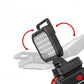 ⏳BEGRENSET TID: 48 % RABATT!💡180° roterbar LED-arbeidslampe – Med dobbel USB-powerbankfunksjon – Robust og trådløs – Universell batterikompatibilitet – For garasje, bygging og camping