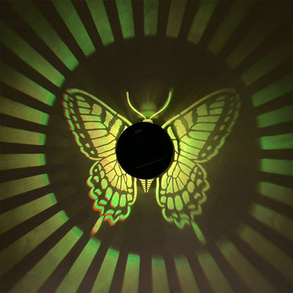 Soldrevet LED-projeksjonshagelys