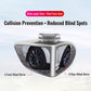 Dobbel linse 360° justerbart blindsonespeil