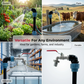 🚰 BEGRENSET TID 48 % RABATT! 💧 IBC-tankkoblingssett – Lekkasjesikker, kran i sinklegering, verktøyfri, komplett ✨