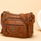 📢📢48 % RABATT!! ⏰Myk crossbody-veske i PU-skinn med flere lommer til dame