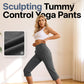 Elegante yogabukser med mageformende effekt