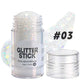 Multifunksjonell, grov glittergelstift