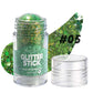 Multifunksjonell, grov glittergelstift