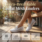 Damenes casual mesh loafers med metallspenne