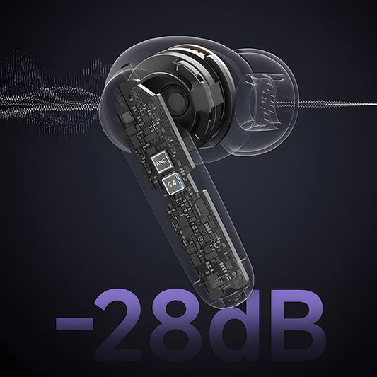 Bluetooth 5.4 støydempende ørepropper