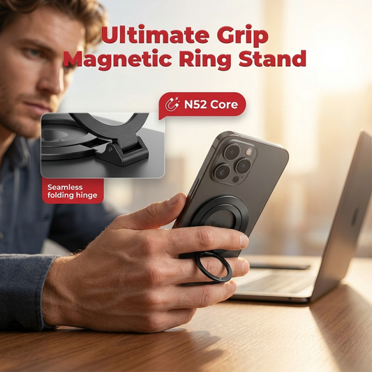Ultra-Thin Magnetic Ring Holder