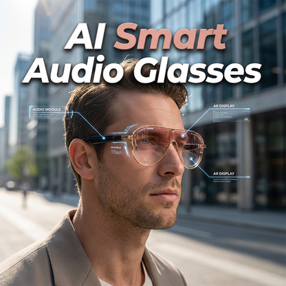 Smart Audio Glasses with Bluetooth 5.4