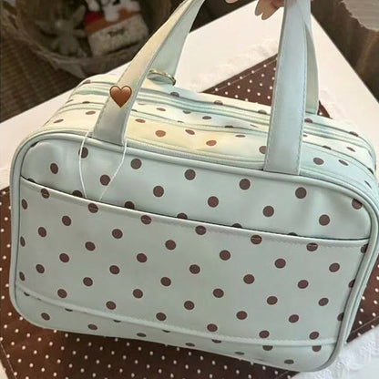 Large Capacity Travel Cosmetic Organizer Case