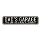 Retro Iron Plaque for Workshop or Man Cave