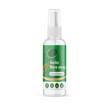 Familiesikker gekkoavvisende spray
