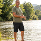 Herre casual cargo shorts med flere lommer
