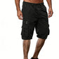 Herre casual cargo shorts med flere lommer