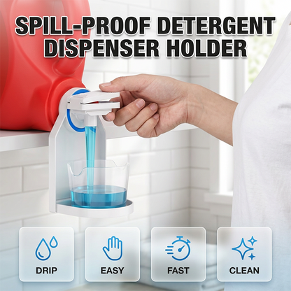 Easy-Press Laundry Soap Dispenser Station