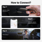 Bluetooth 5.0 lydmottaker USB-kabel lydadapter