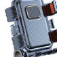 Støtsikker telefonholder for motorsykler
