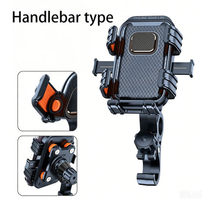 Støtsikker telefonholder for motorsykler