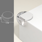 Transparent Table Corner Protectors Child Safety Edge Guards