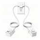 Dual Split Extension Power Strip