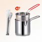 🔥 VARMT TILBUD – 50 % RABATT! 🍳 Multifunksjonell stekepanne i 304 rustfritt stål – frityrstek, stek, kok og surre i ett og samme kar🍟
