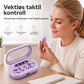 2-i-1 trådløse ørepropper med digital skjerm