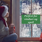 🎅Tidlig juletilbud – 50 % RABATT🎄Vindusdekorasjonssett for juleby