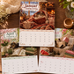 2027 Katter som slapper av med bøker Veggkalender