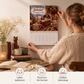 2027 Katter som slapper av med bøker Veggkalender