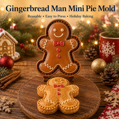 🎄🥧 Mini paiform til jul – Festlig presse for julenisse-, pepperkake- og reinsdyrbakverk