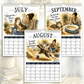2027 En katteveggkalender