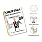 🧘spiralbundet notatbok egnet for stol-yoga og trening | Perfekt for avslappende øvelser hjemme
