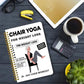 🧘spiralbundet notatbok egnet for stol-yoga og trening | Perfekt for avslappende øvelser hjemme