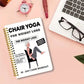 🧘spiralbundet notatbok egnet for stol-yoga og trening | Perfekt for avslappende øvelser hjemme