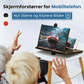 📱 50 % RABATT! 👀 Unngå anstrengte øyne – skjermforstørrer for mobiltelefon, stor bildevisning, kompakt, praktisk for filmtitting
