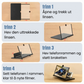 📱 50 % RABATT! 👀 Unngå anstrengte øyne – skjermforstørrer for mobiltelefon, stor bildevisning, kompakt, praktisk for filmtitting