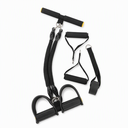 📢📢 50 % RABATT ⏰ Multifunksjonelt motstandsband med fotpedal, elastisk trekkvaier