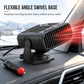 ❄️ Bærbar bilrutedefroster – 12V/24V varmluftvarmer