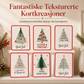 Gledelig Jul – DIY-lagsett for å lage gratulasjonskort