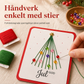 Gledelig Jul – DIY-lagsett for å lage gratulasjonskort