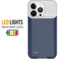 🥳2026 HOT SALE🥳💞50K+ SOLD! 🔋📱 FINAL CLEARANCE 50% OFF! iPhone batterideksel – 6800/7000 mAh innebygd strøm, 4 LED-indikatorer, behagelig grep. Hold telefonen ladet hele dagen! 🛡️✅