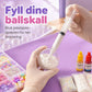 📢📢50%🎨 Lag din egen klemball – fargerik leire, glitrende fyll, slitesterk og lekkasjesikker. Kreativ DIY-moro! ✨🤲