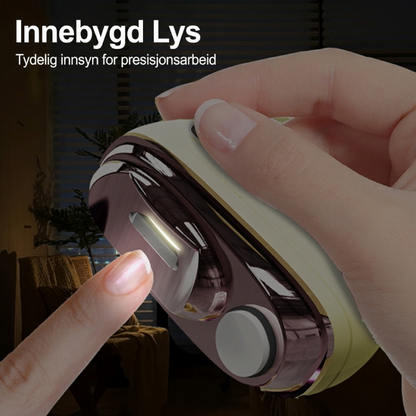 2-i-1 trygg elektrisk neglklipper