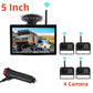 🚛 Trådløst ryggekamerasystem – 1080P HD, delt skjerm, 140° vidvinkel. Det perfekte valget for lastebiler og bobiler! 📡✨